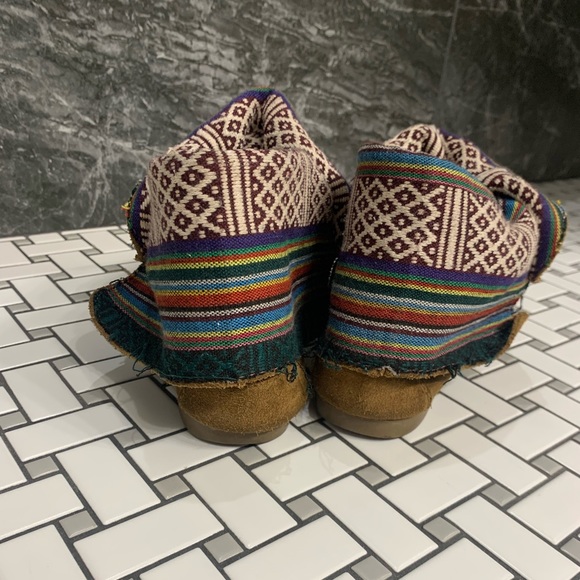 Steve Madden t blanket Moccasin boot multicolored - Picture 2 of 4